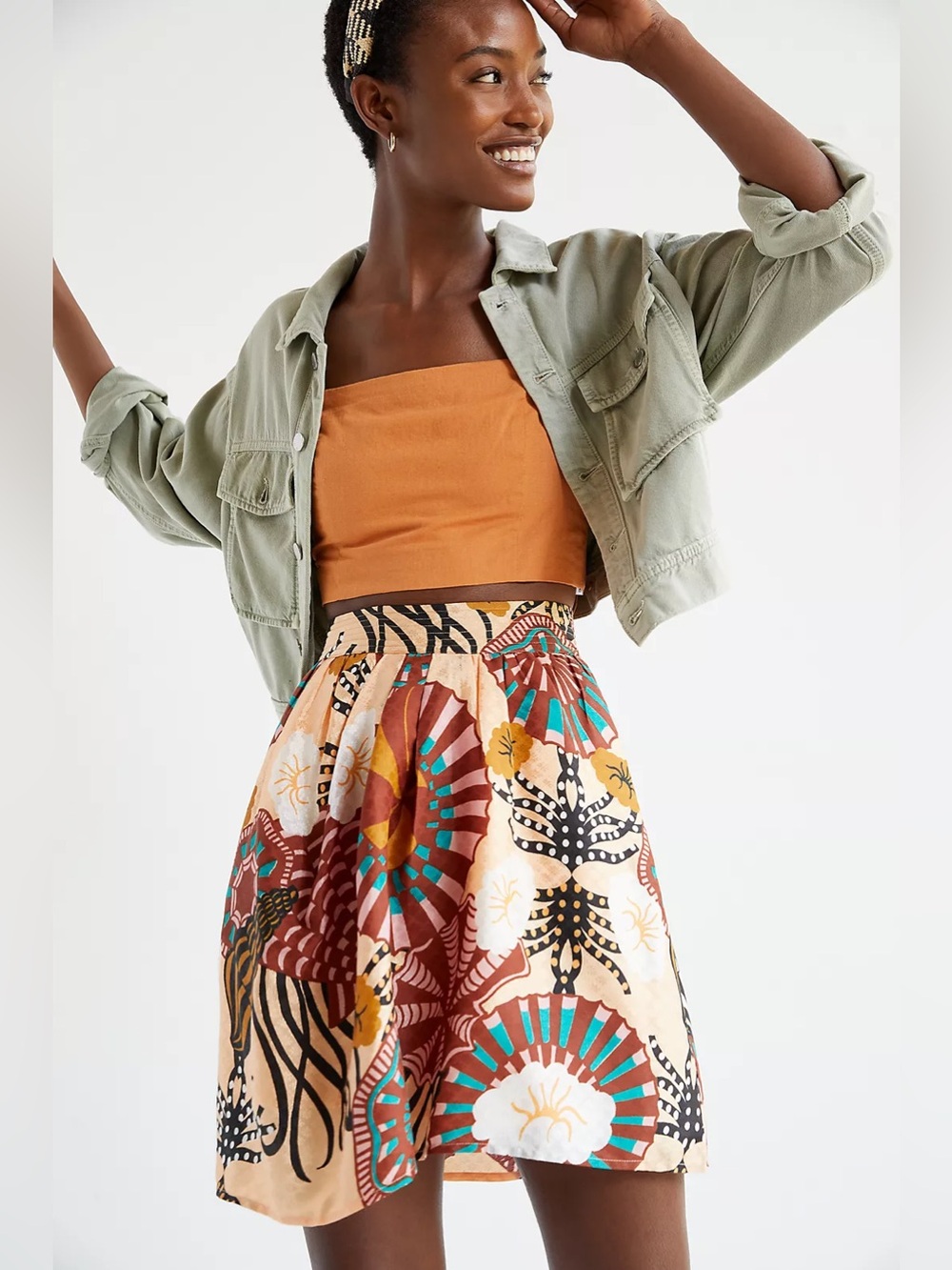 Scotch & Soda Jacquard Mini Skirt, also known in some listings as the Sun Ray
